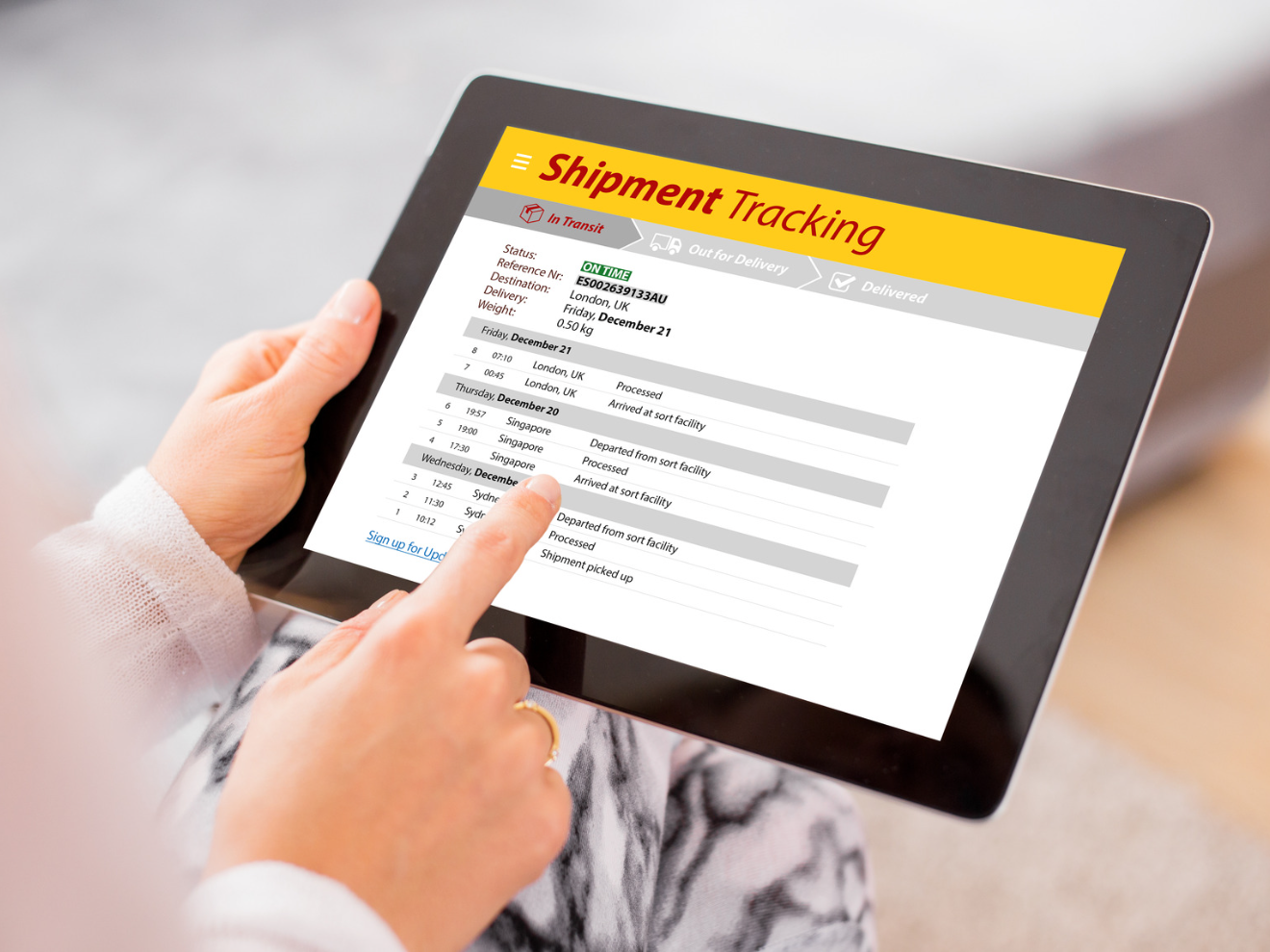 Consumers expect efficient delivery tracking from eCommerce businesses. 